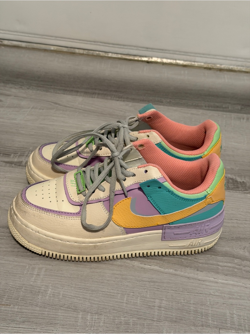 Nike Wmns Air Force 1 Shadow 'Pale Ivory' 6.5